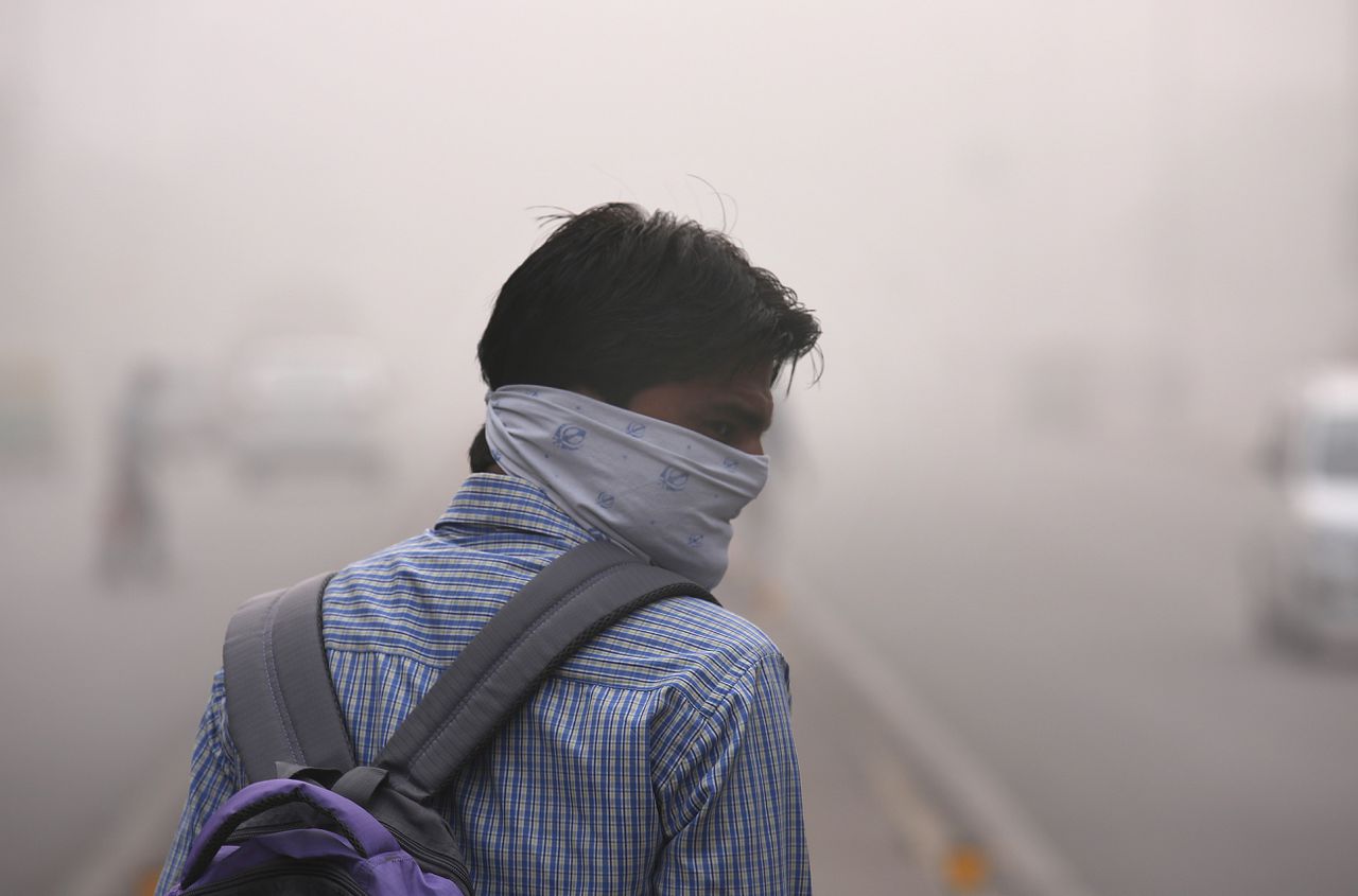 New Delhi in greep van giftige smog 