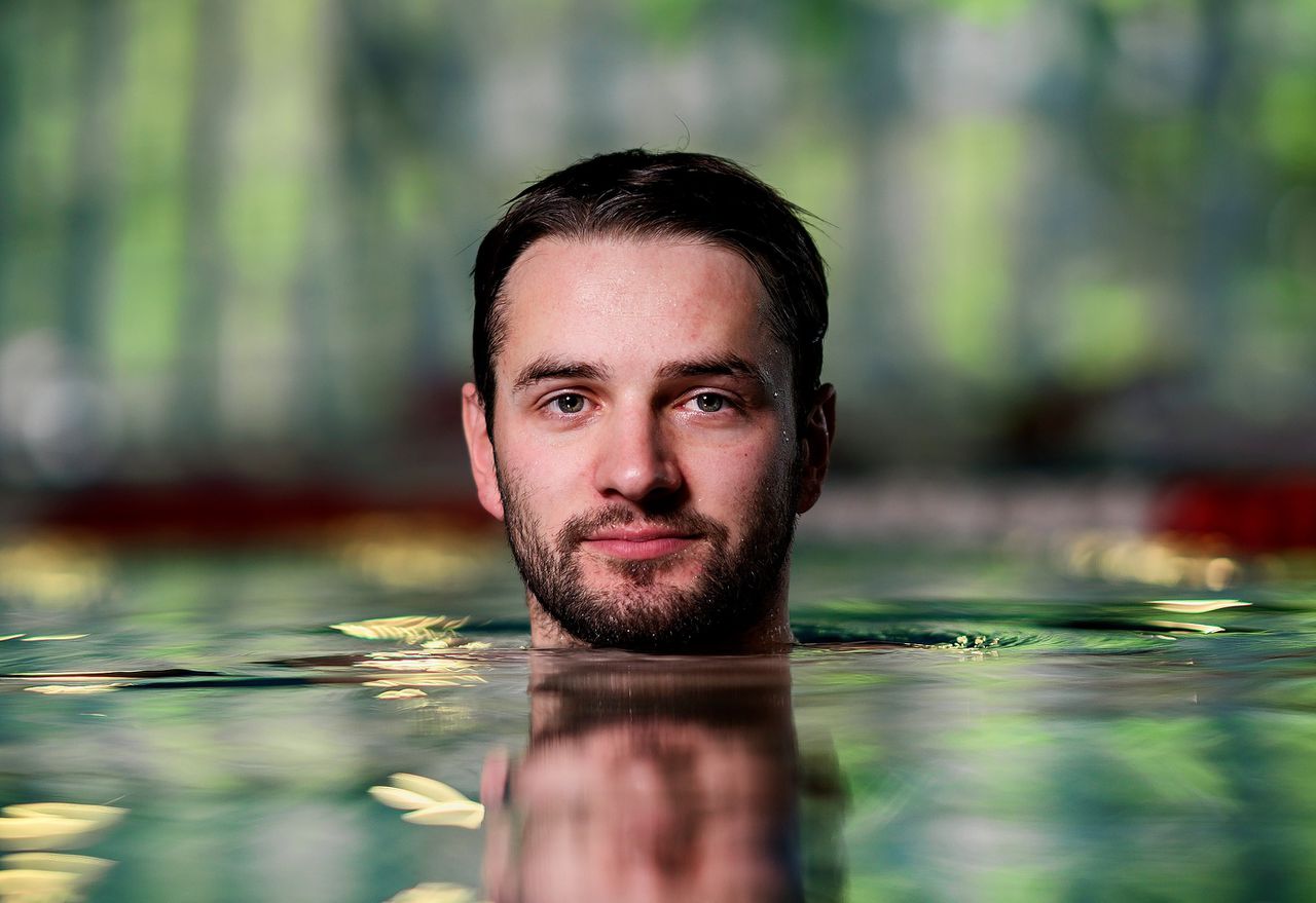 Schoolslagzwemmer Arno Kamminga is bij de Spelen in Tokio kanshebber op een medaille.