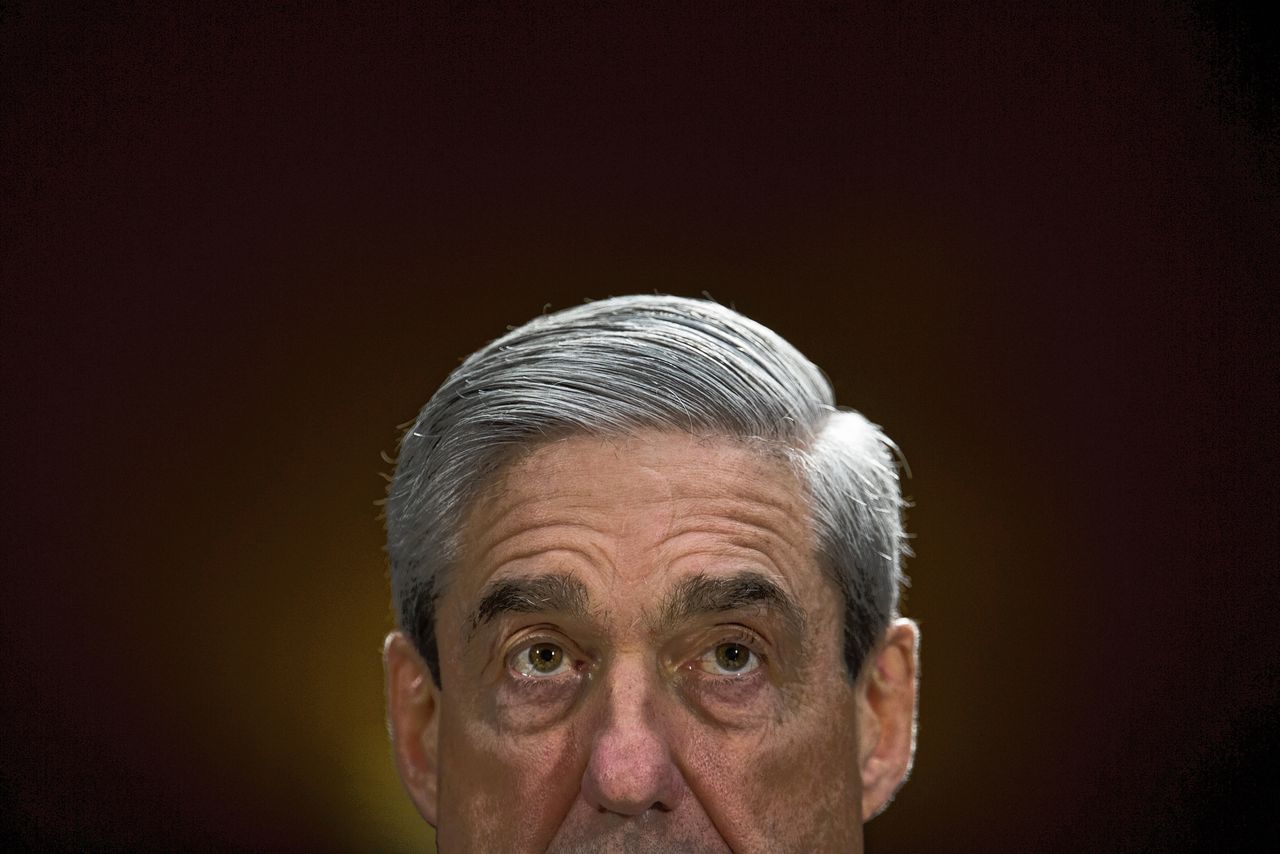 Oud-FBI-directeur en speciaal aanklager Robert Mueller.