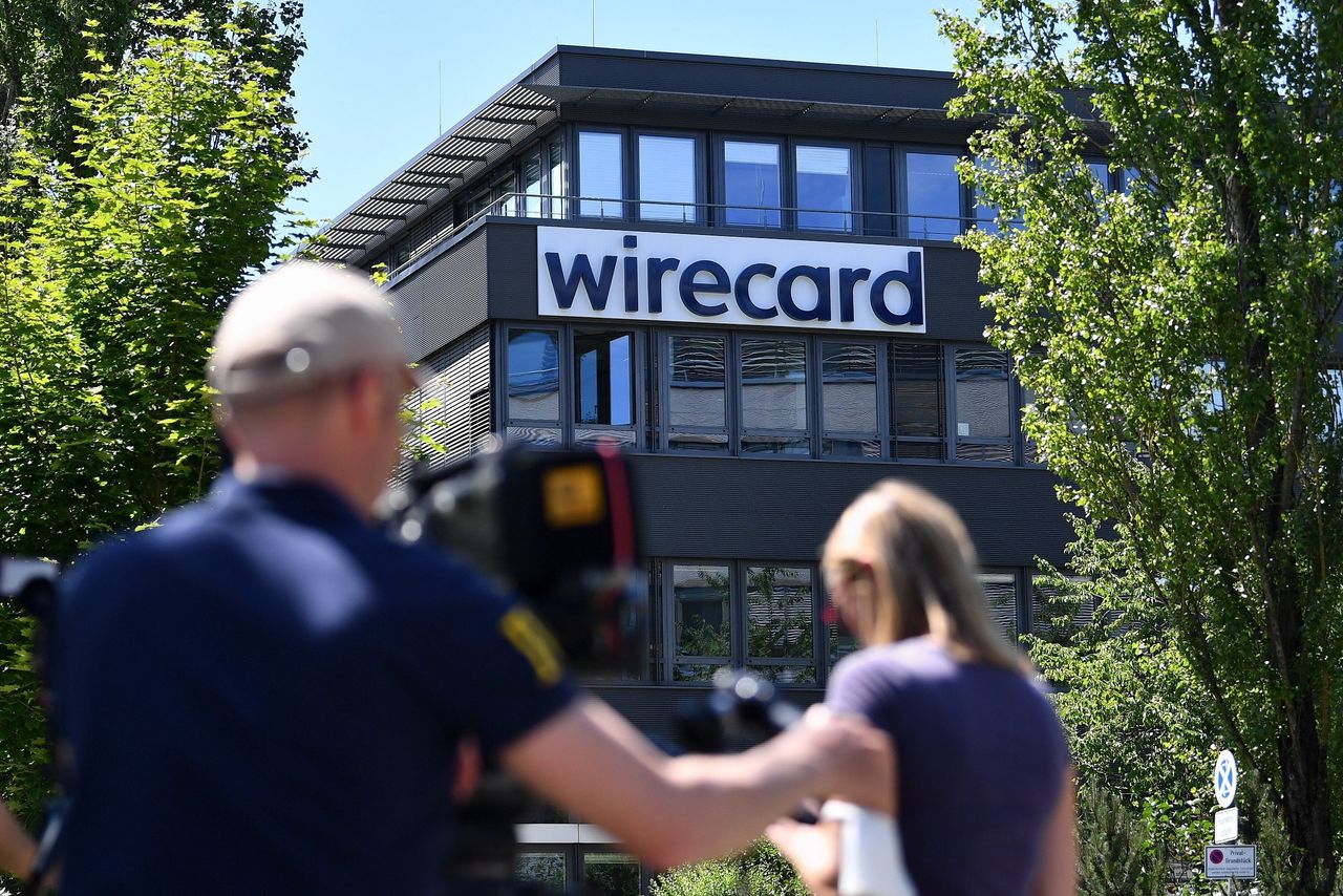 Het hoofdkantoor van Wirecard nabij München.