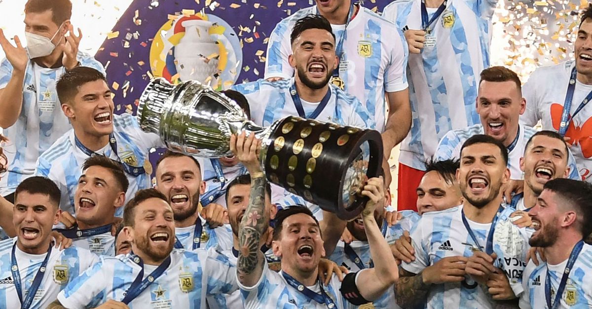 Overflod Fellow Slumkvarter The curse on Lionel Messi's career has been lifted: champion with Argentina  - Netherlands News Live