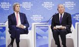 The climate envoys of the US and China, John Kerry (left) and Xie Zhenhua, are old acquaintances.  The two have been meeting for years at international forums, such as here in Davos in 2022, to formulate climate policy.