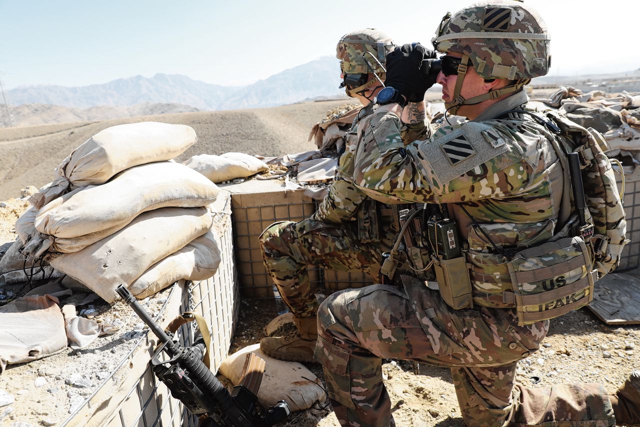 Amerikaanse militairen in Afghanistan in 2019.