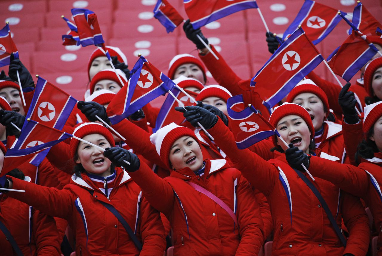Delegatie Noord-Koreaanse topfunctionarissen naar afsluiting Spelen 