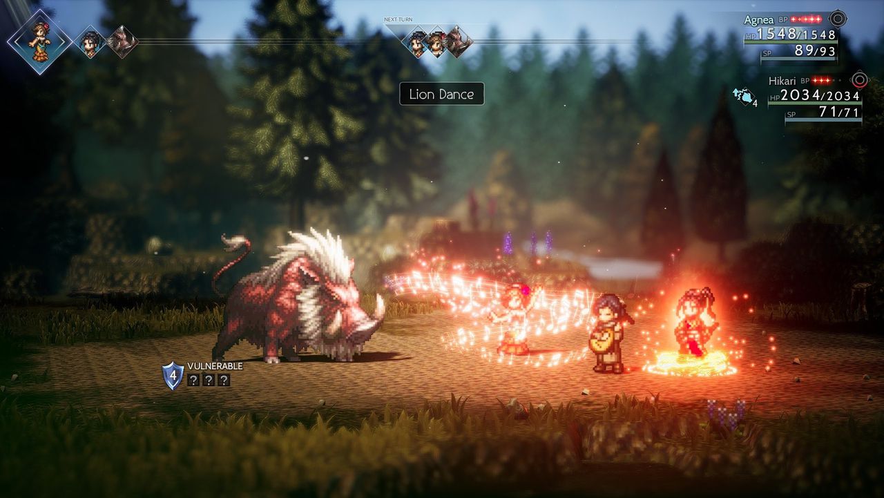 Vervlochten verhalen in sterk verbeterd tweede deel    <em>Octopath Traveler</em> 