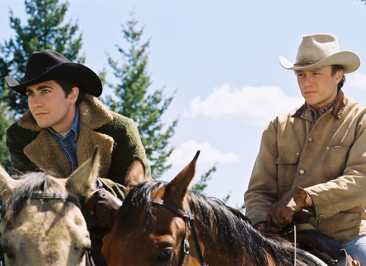 This 31 January, 2006 handout image courtesy of the Academy of Motion Pictures Arts and Sciences shows a scene from "Brokeback Mountain," which has been nominated for Best Picture 31 January, 2006. The 78th annual Academy Awards will be held 05 March at the Kodak Theatre in Los Angeles, California. AFP PHOTO/HO/AMPAS/GETTY OUT/NO SALES