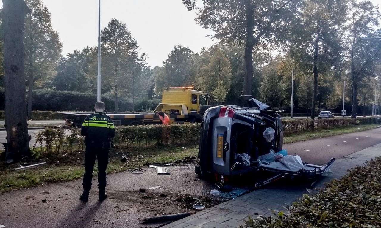 Op en bij de cityring in Tilburg vallen regelmatig slachtoffers. Bij dit ongeluk op de Ringbaan-Zuid, vorig jaar, raakte de bestuurder gewond.