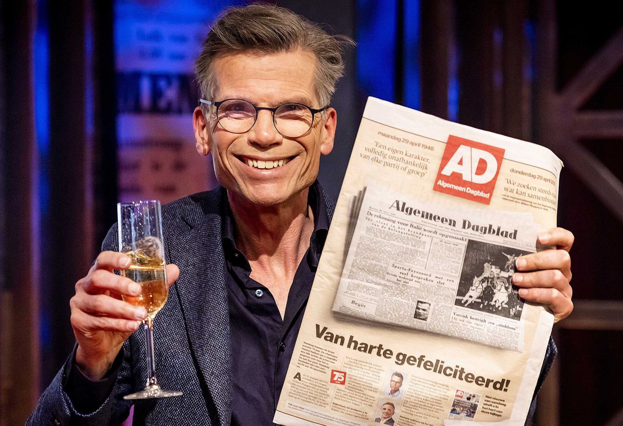 Hans Nijenhuis stopt per 1 juli als hoofdredacteur van het AD.