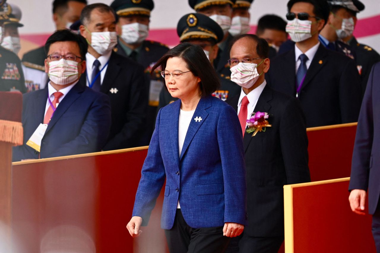 Taiwanese president bezweert niet te buigen voor Chinese druk 