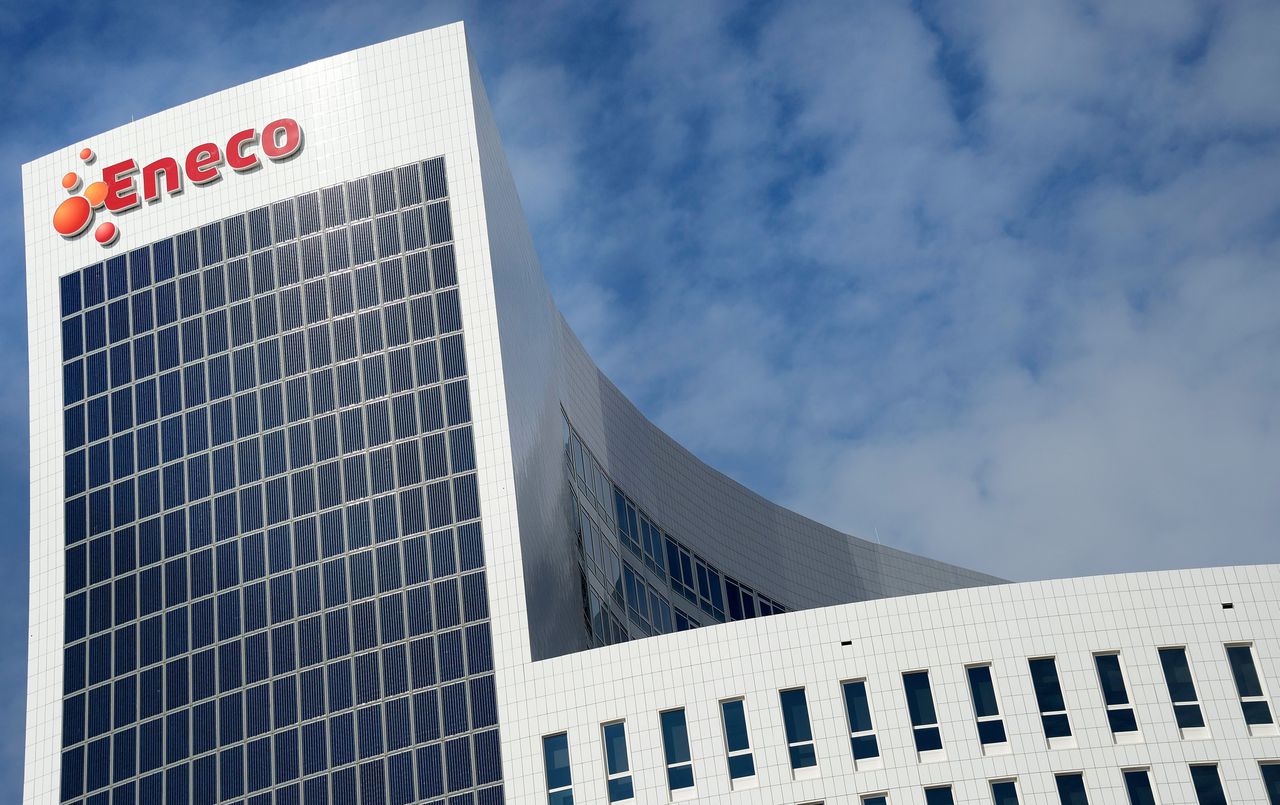 Het hoofdkantoor van Eneco, in thuisstad Rotterdam.
