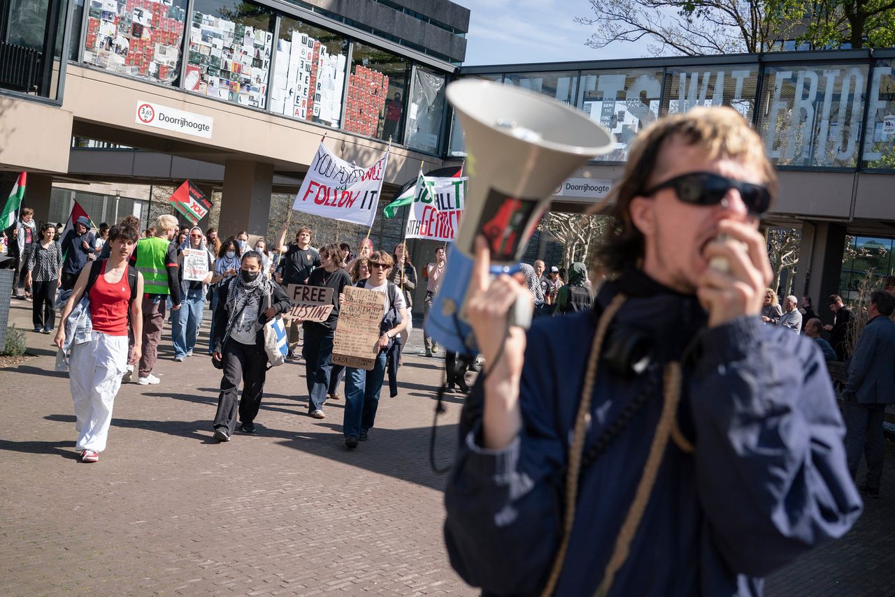 Demonstrations remain, but attention to Gaza Ebt away in the Netherlands