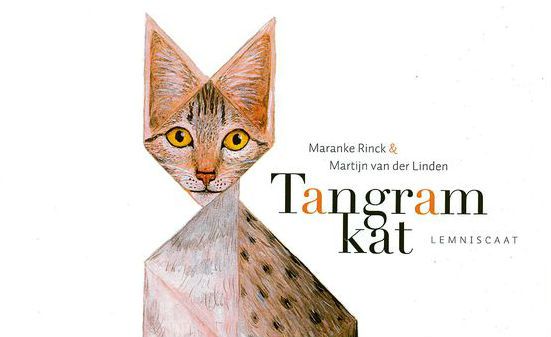 Gouden Penseel voor Martijn Van der Lindens ‘Tangramkat’ 