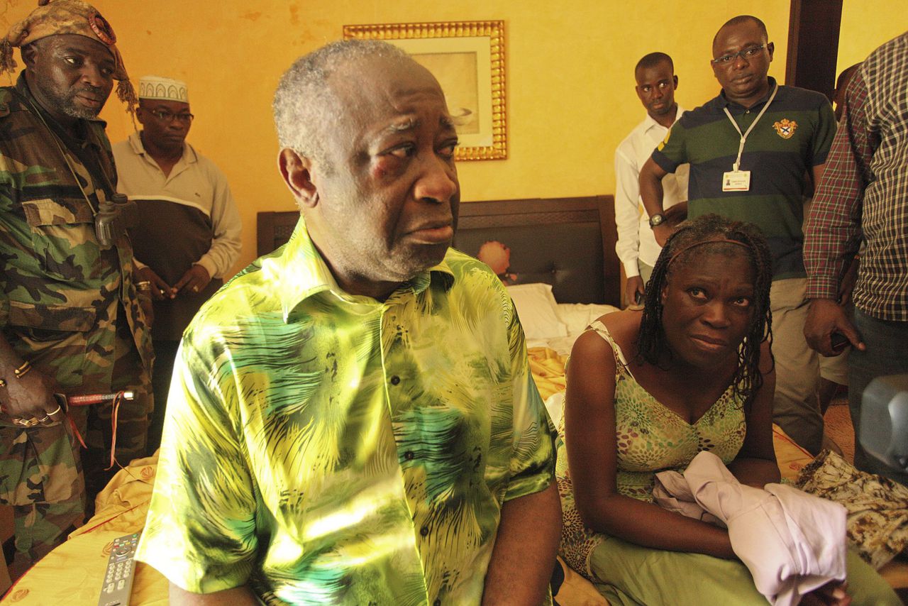 Laurent en Simone Gbagbo