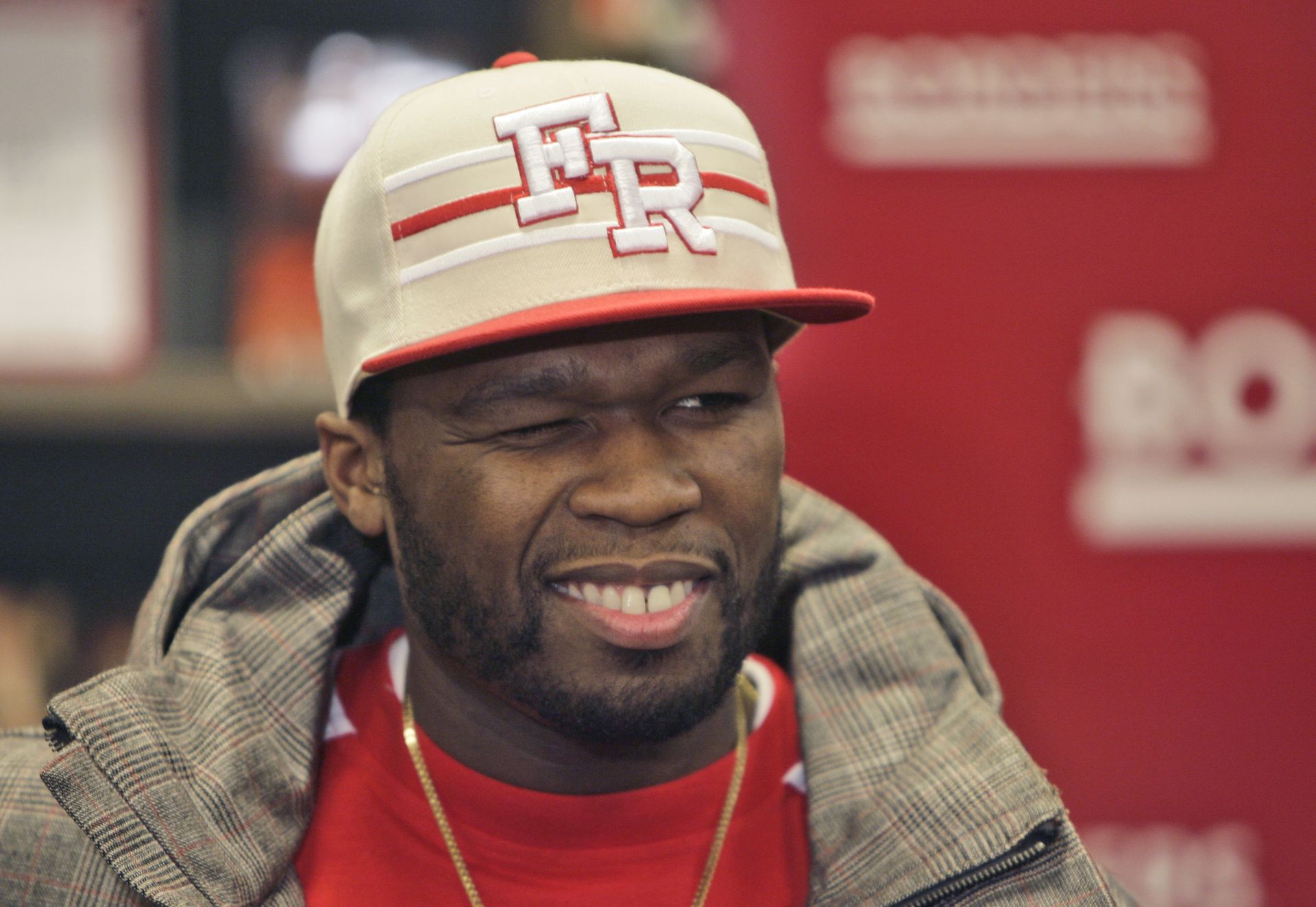 BLAUWE VIBRATOR: 50 cent heeft grote plannen Rapper and actor 50 Cent winks...