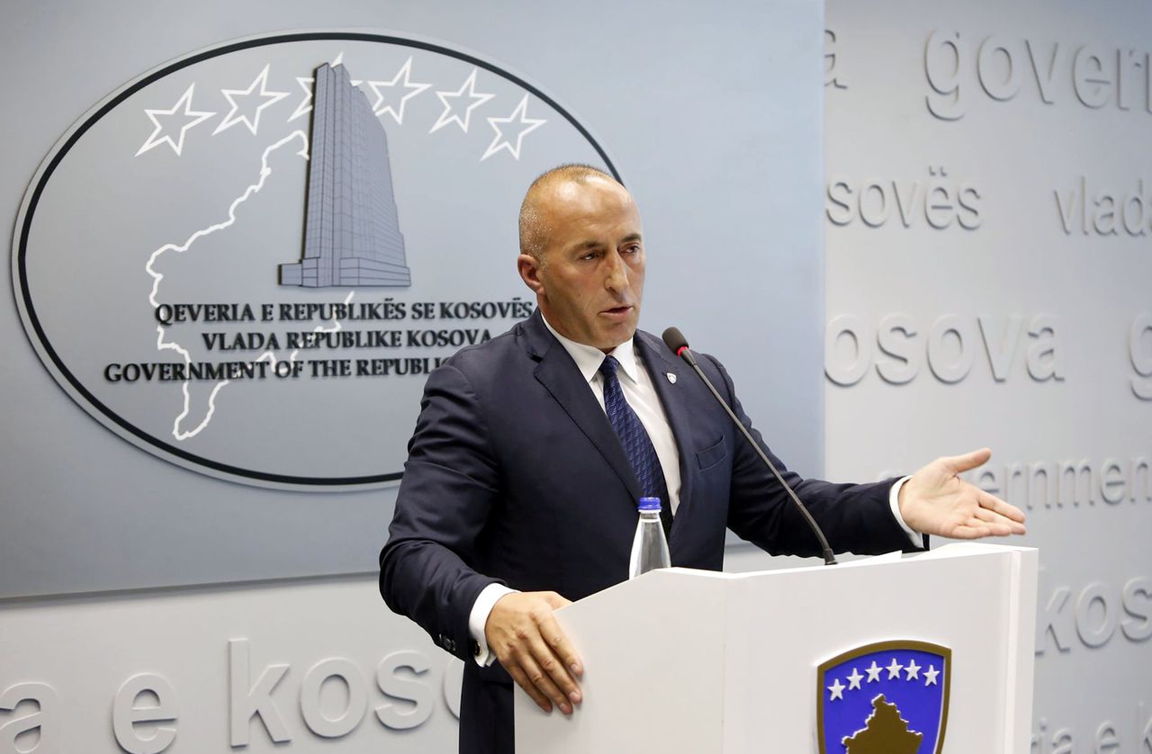 Haradinaj trad in september 2017 aan als premier.