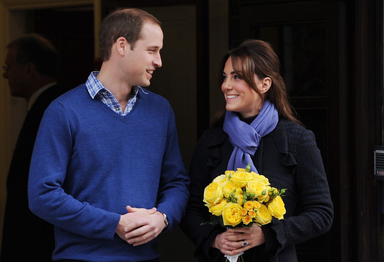 De Britse prins William en Kate op 6 december 2012.