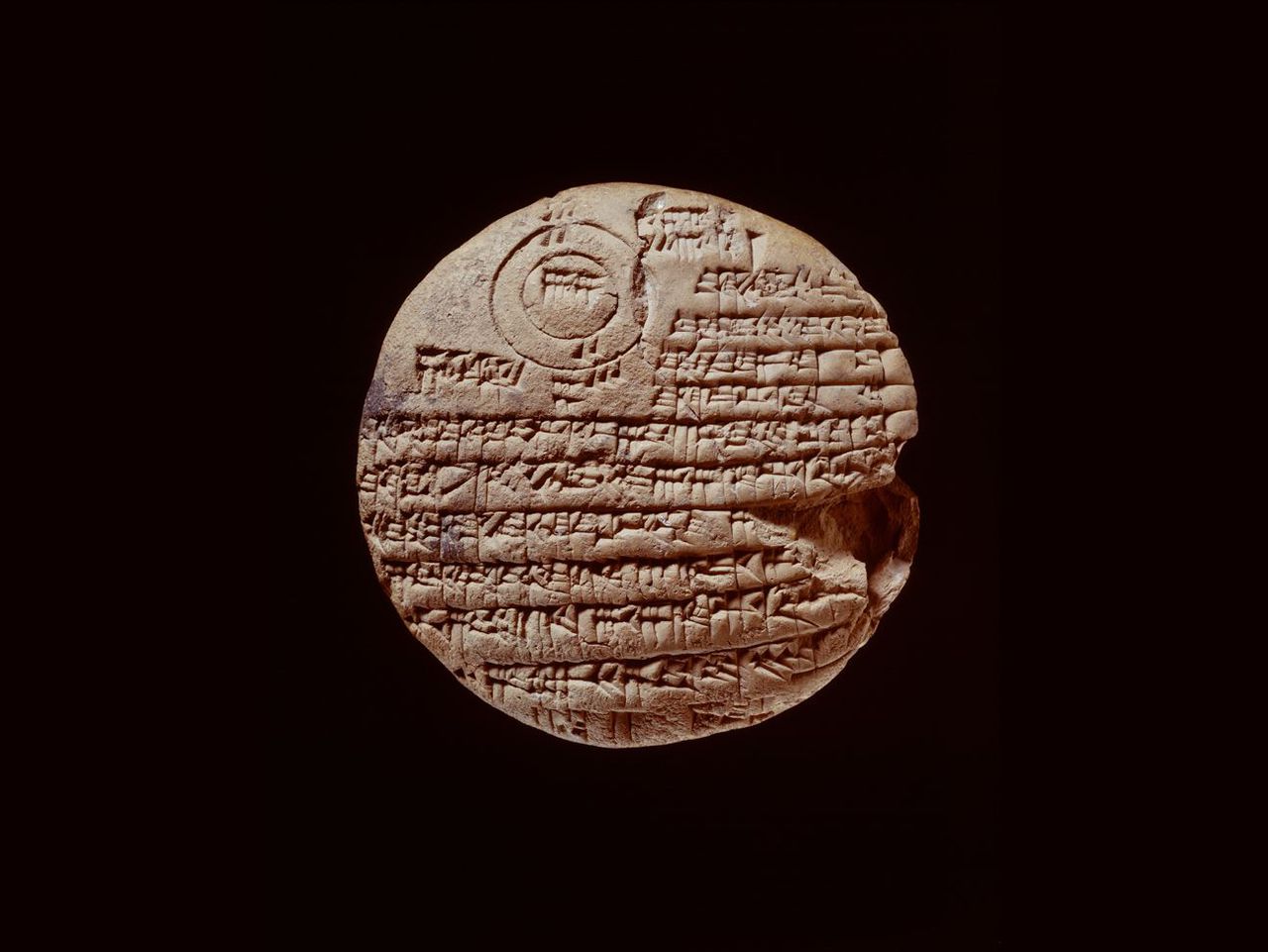 Oud-Babylonische kleitablet uit collectie van het NINO, ca 1750 v. Chr.