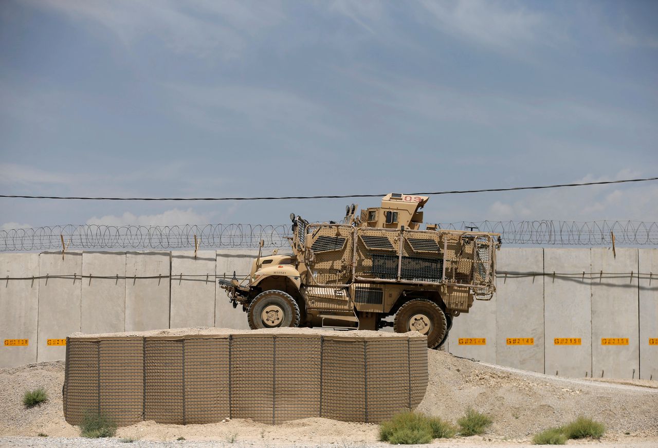 Het Amerikaanse leger heeft zich in juli teruggetrokken uit Bagram.