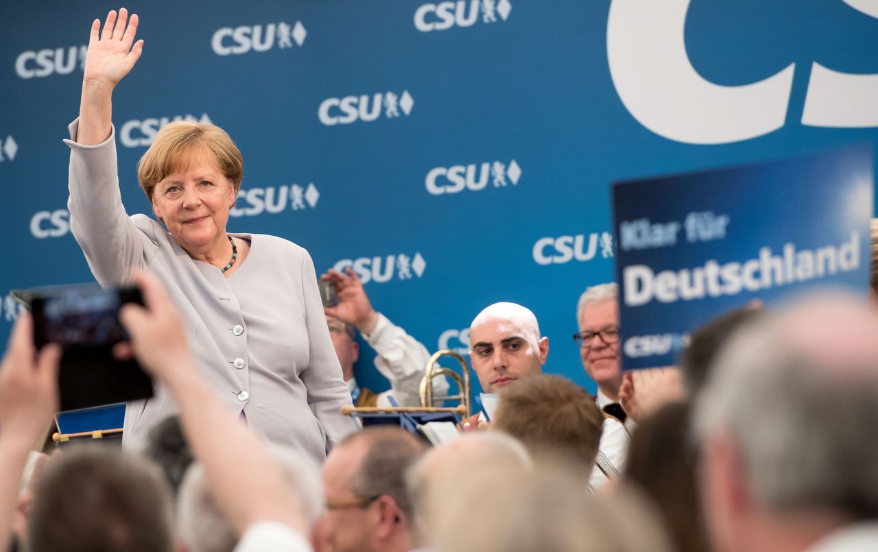 Merkel: Europa moet uitgaan van eigen kracht 