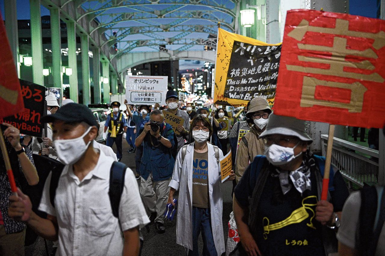 Anti-Japans, extremist en verrader – zo werd deze activist in Tokio genoemd 
