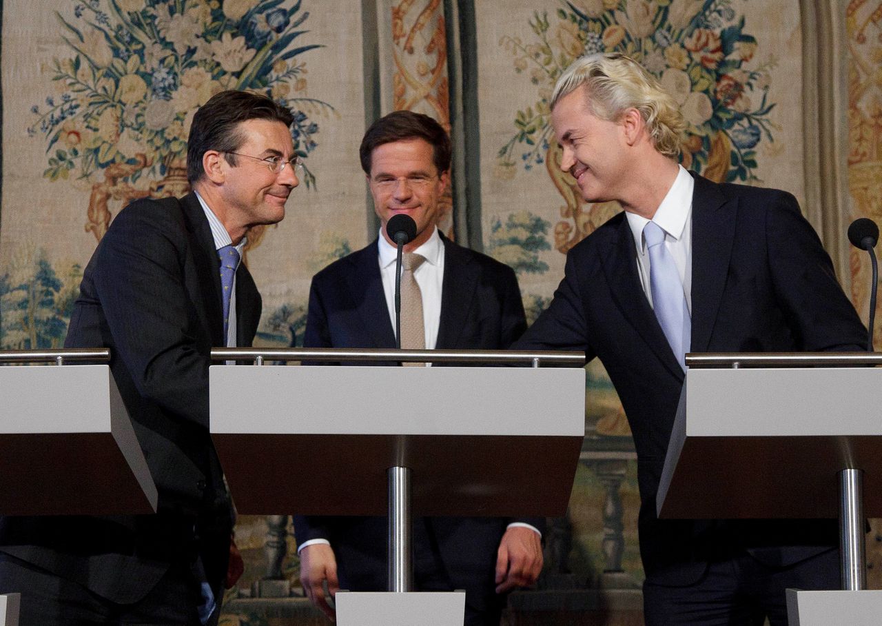 In 2010 koos het CDA voor samenwerking met de PVV.