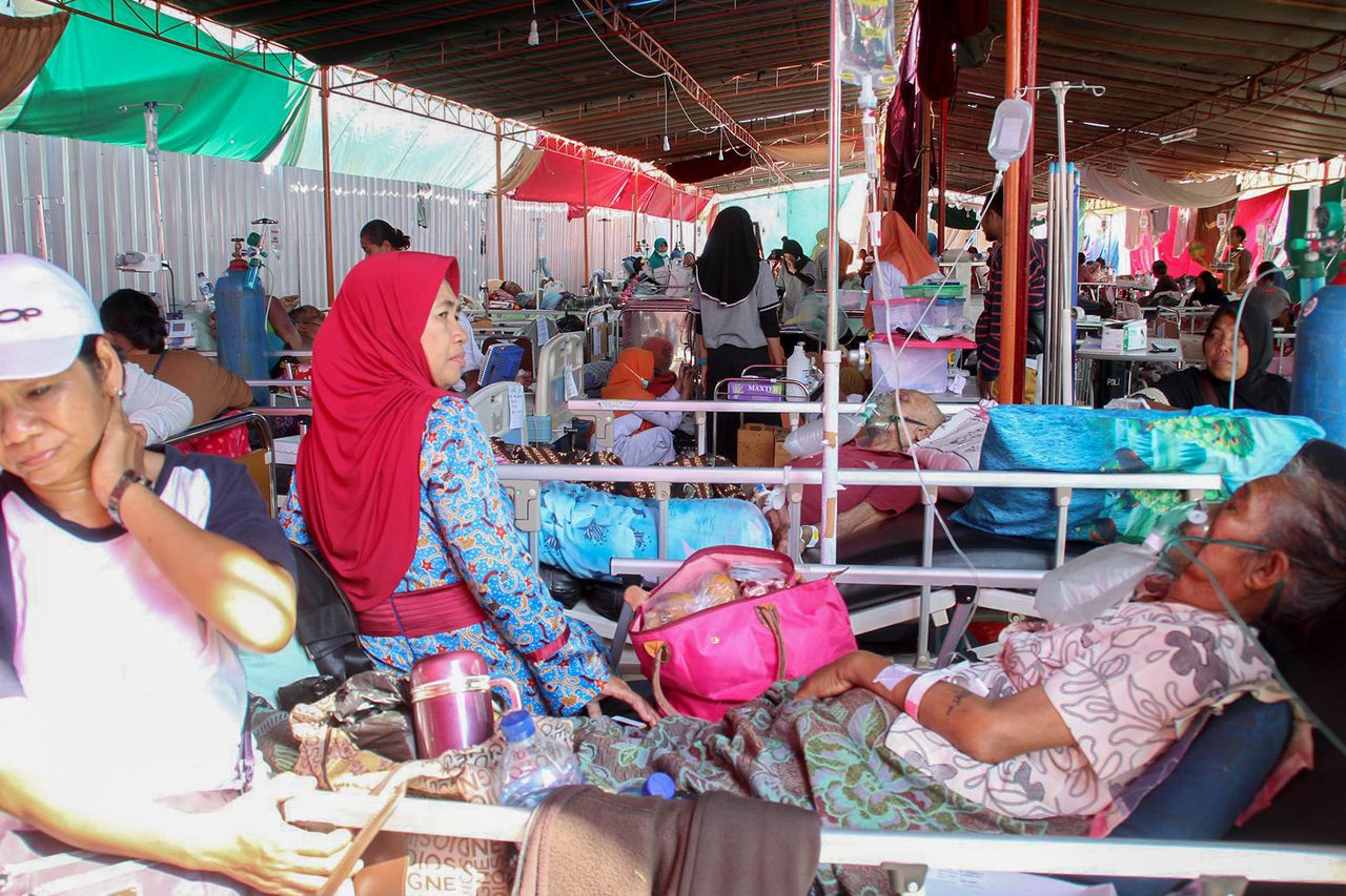 Zeker tien doden bij aardbeving Lombok 