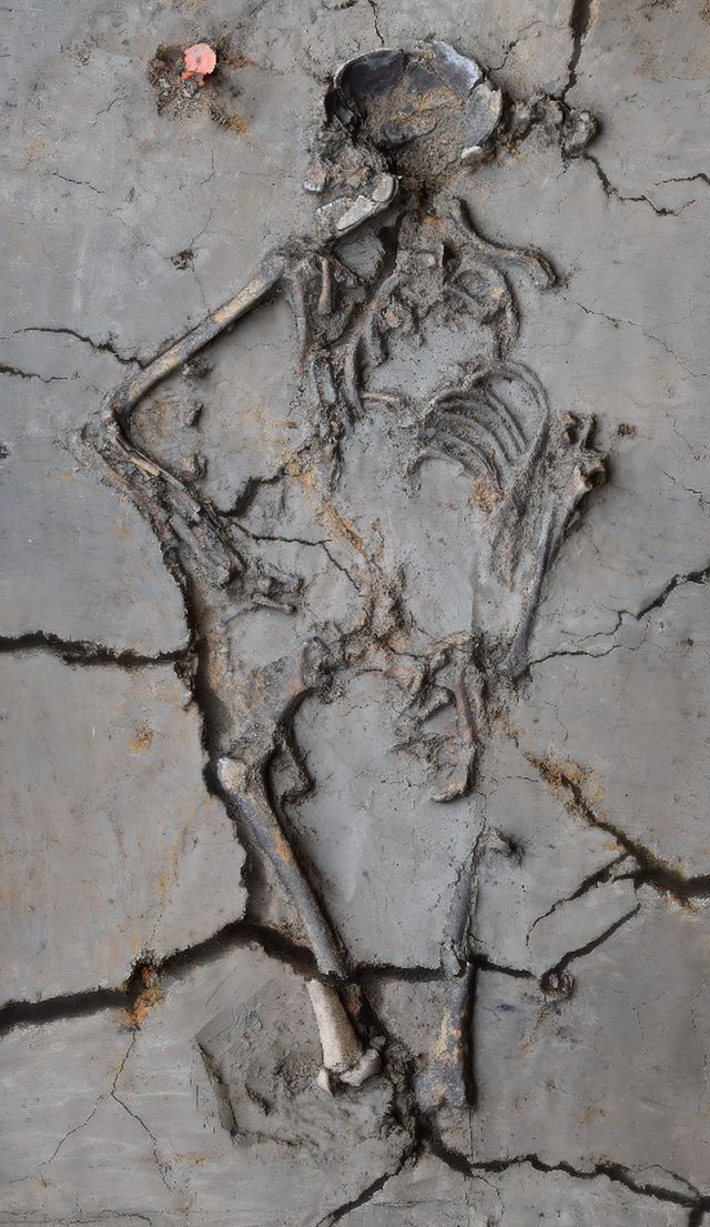 Een graf van moeder en dochter uit Nieuwegein-Het Klooster, ca. 4200 v.Chr.