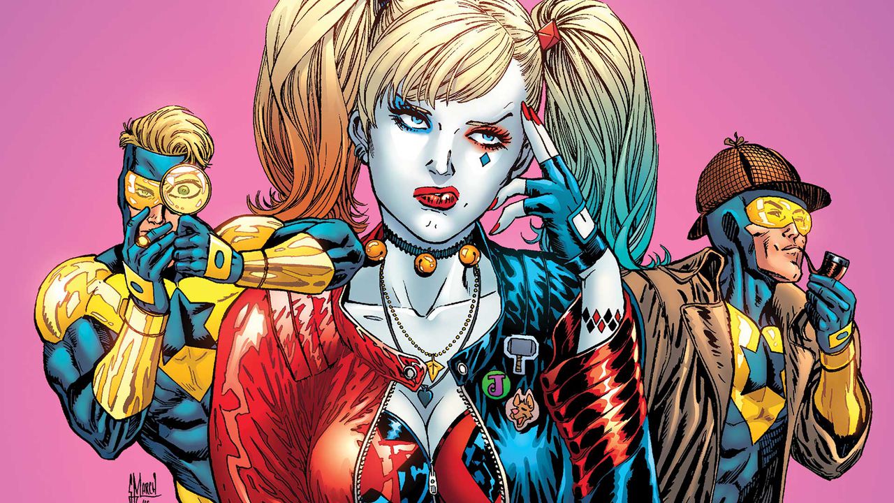 Beeld uit 'Harley Quinn #72'