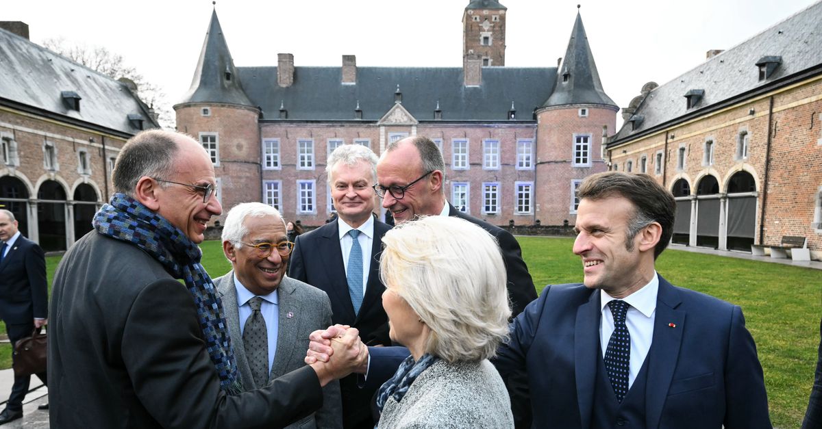 Is Europa een oplossing, of een zondebok? Allebei, blijkt op een Belgisch kasteeltje