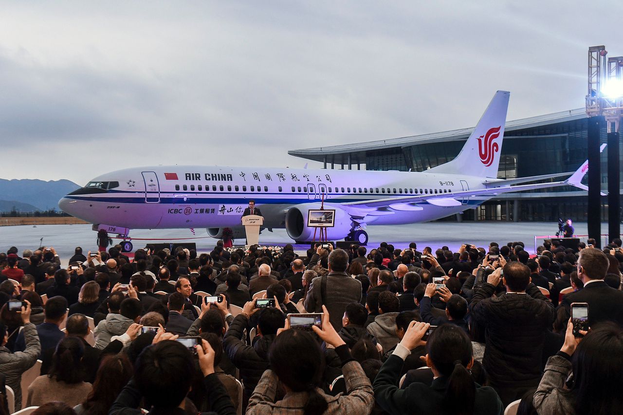 In december werd in de Chinese stad Zhoushan het nieuwe model Boeing gepresenteerd.