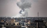 Rook in Rafah na een luchtaanval op dinsdag 7 mei