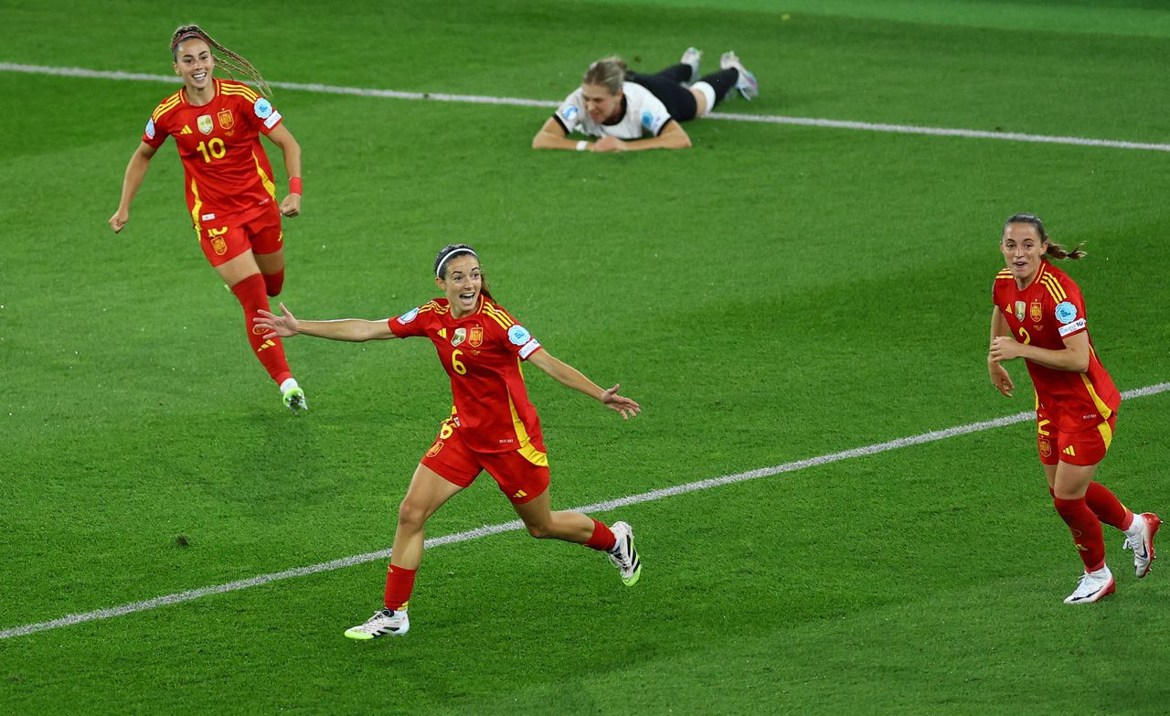 Spanje door naar finale EK voetbal na doelpunt in verlenging
