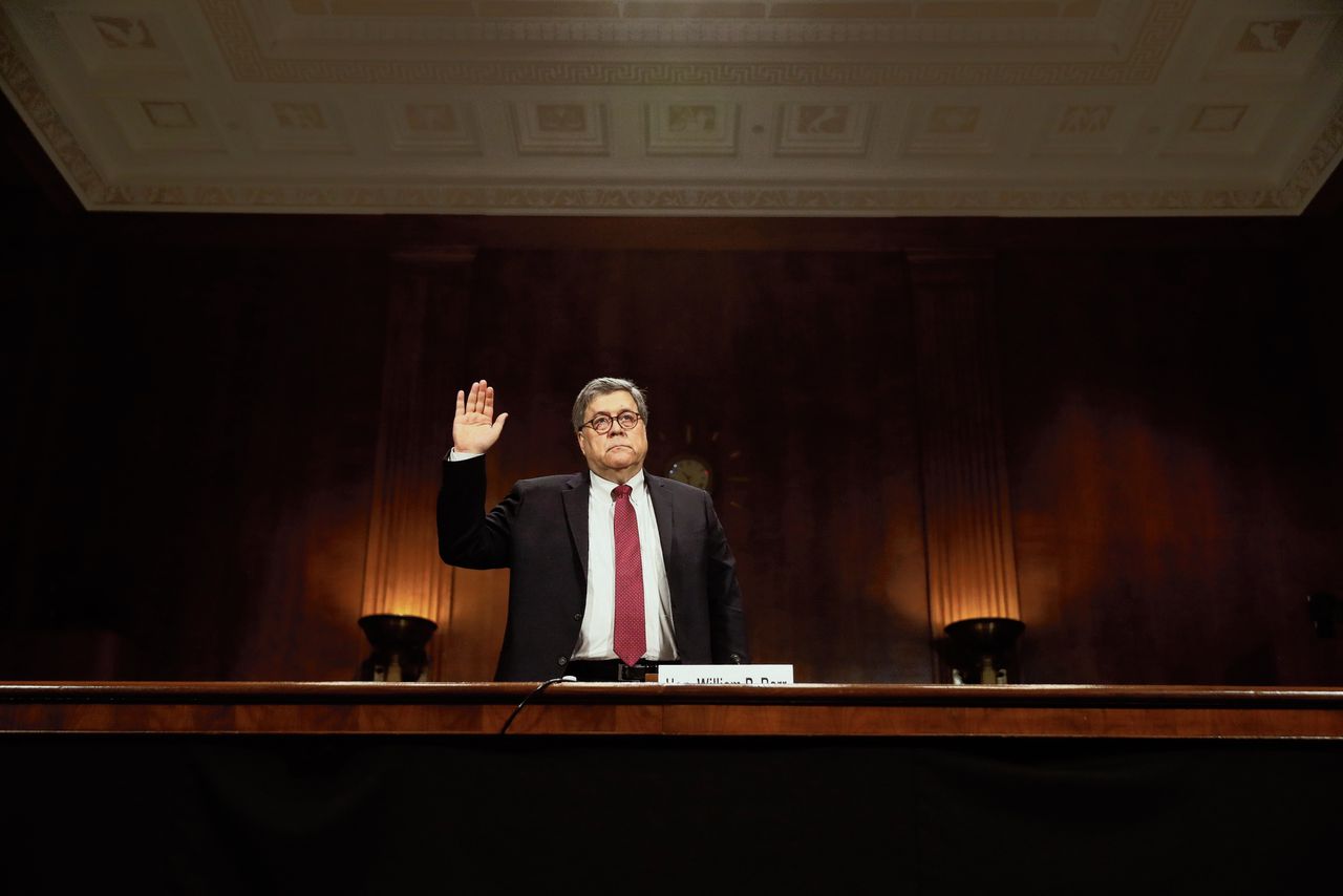 Barr blijft erbij: Trump belemmerde de rechtsgang niet 
