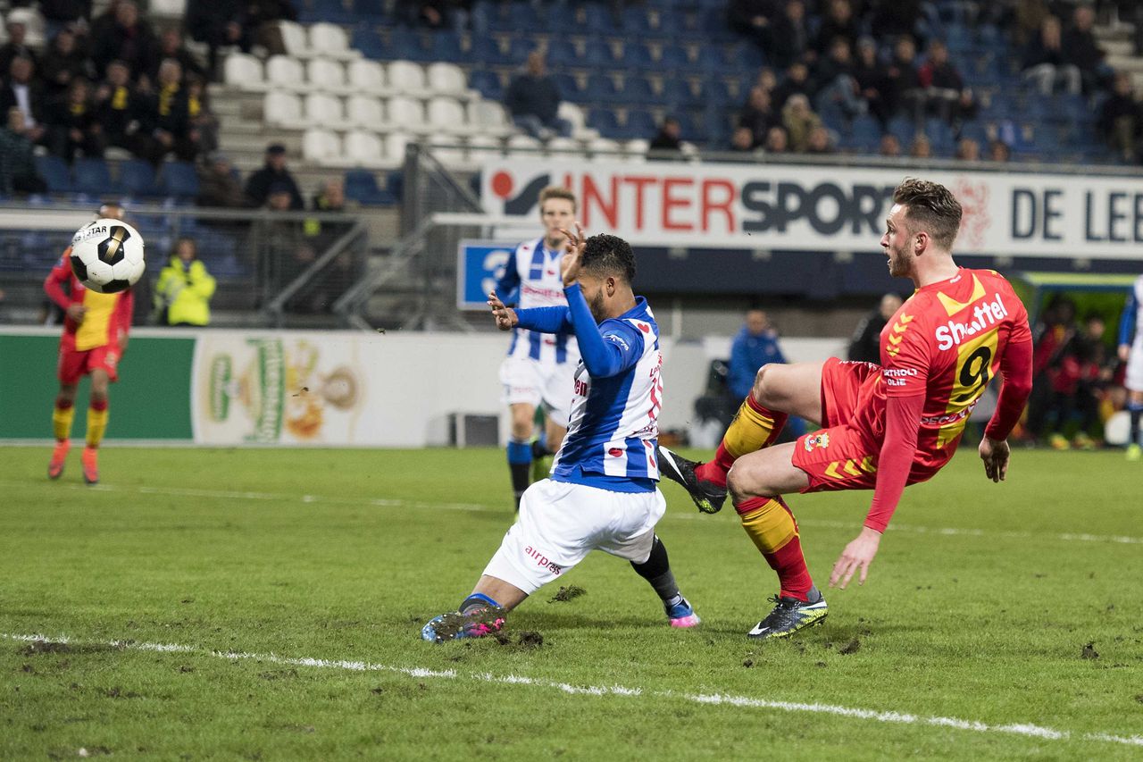 Go Ahead pakt welkom puntje tegen sc Heerenveen 