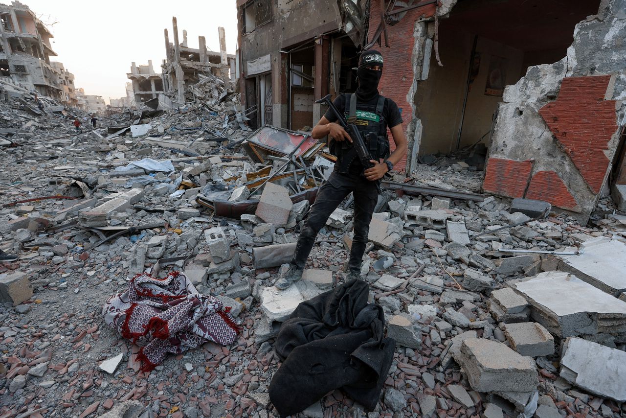 Aanwezigheid Hamasstrijders in tunnels in Gaza bedreigt bestand