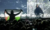 Confrontation between pro-Palestinian demonstrators and police during final Eurovision Song Contest
