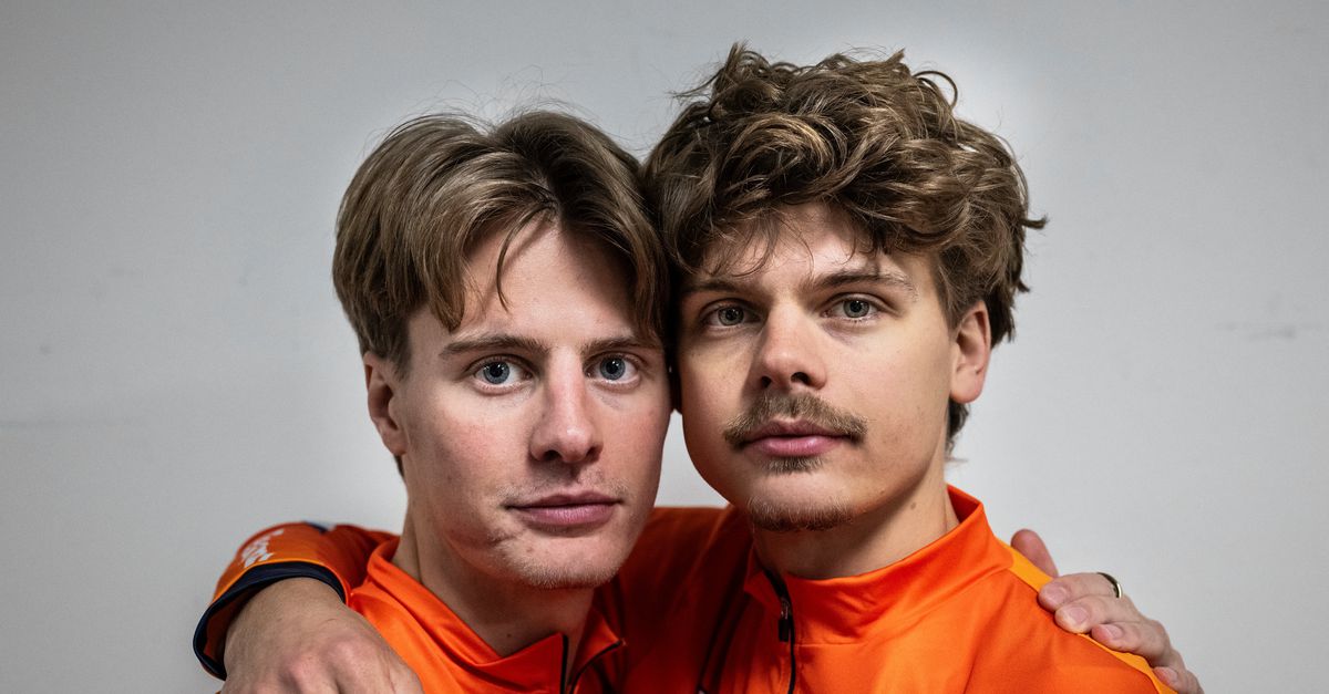 Shorttrackbroers Van ’t Wout: ‘Onze vrienden zouden denken: what the fuck is daar gebeurd?’