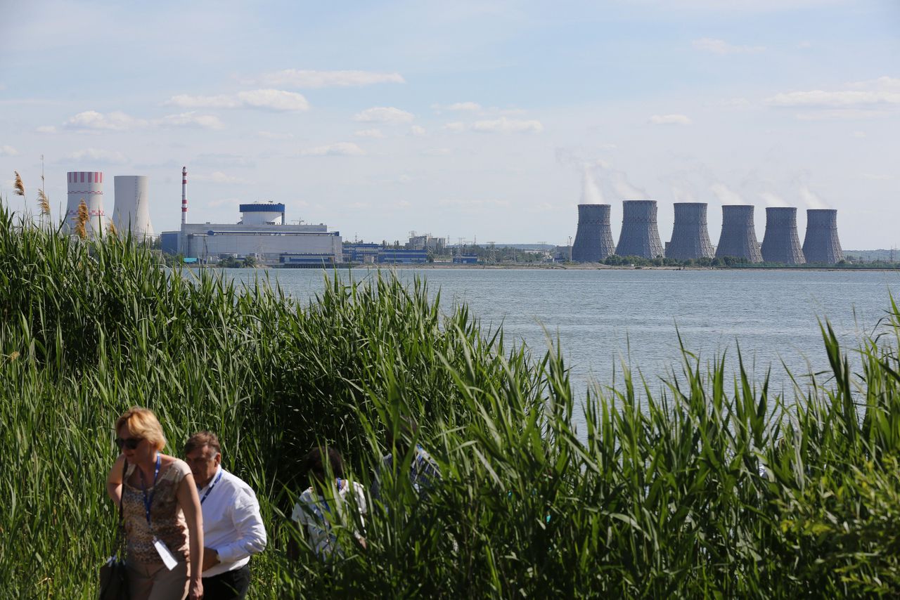 Een kernreactor van Rosatom in Novovoronezj, Rusland. Het Russische atoomagentschap investeert flink in buitenlandse projecten.