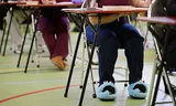 Een examen op het Alkmaarse Stedelijk Dalton College, afgelopen vrijdag op de eerste dag van de eindexamens.