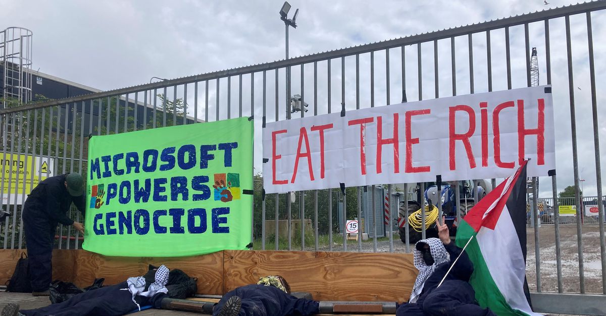 Actiegroep frustreert bouw datacenter voor Microsoft in Amsterdam