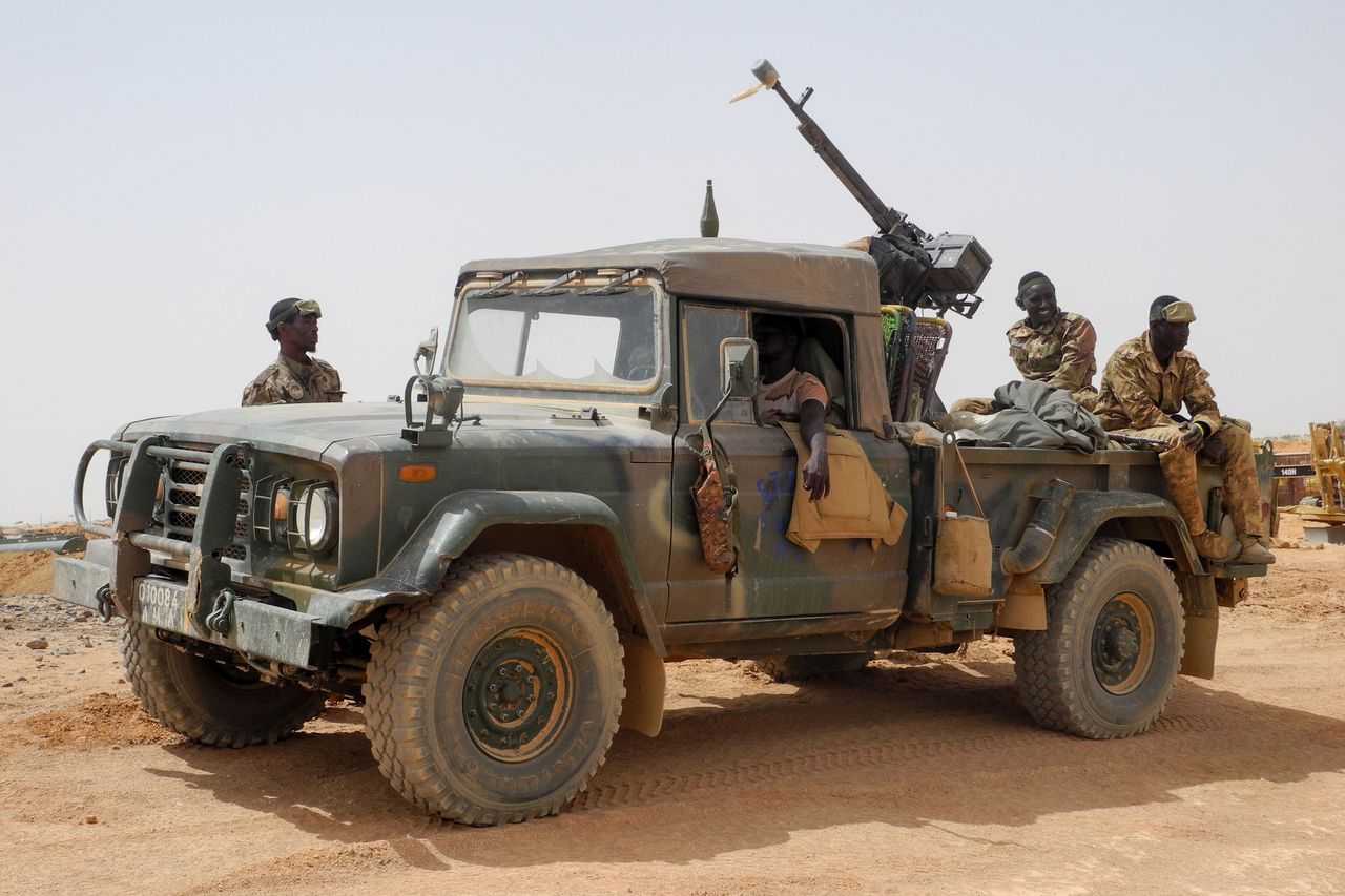 Een jeep van het Malinese leger op patrouille. Beeld ter illustratie.