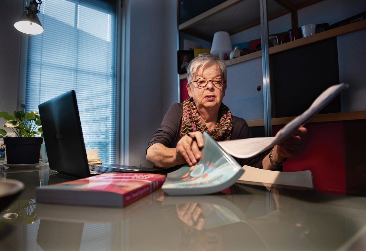 Anjo Geluk stopte niet met schrijven op haar 65ste.