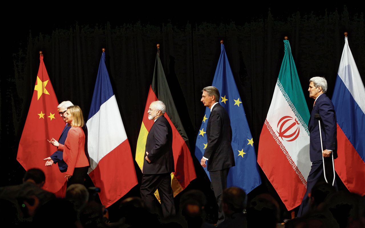 Toon Iran dat je de rechtsorde