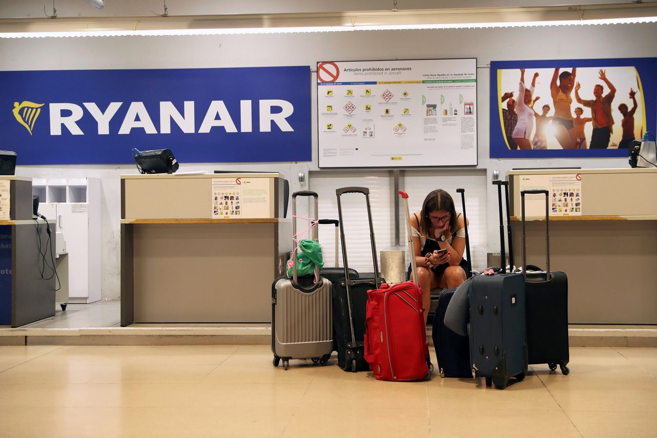Zeker 400 vluchten Ryanair geschrapt door stakingen 