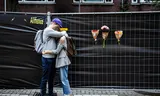 Bloemen en verdriet op het Heiman Dullaertplein, waar een 39-jarige vrouw en haar 14-jarige dochter werden neergeschoten door een ggz-patiënt.