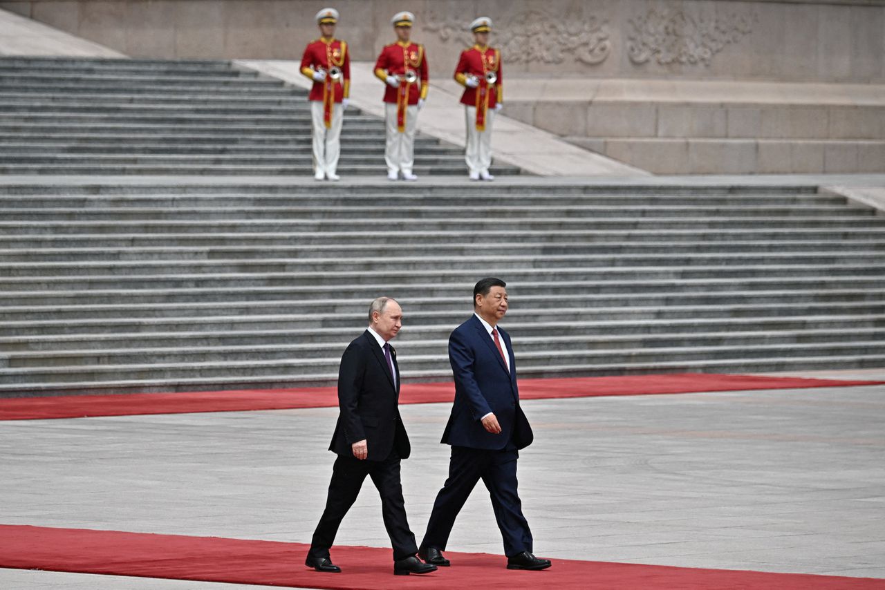 Xi blijft vaag over Oekraïne-oorlog bij bezoek van Poetin aan Beijing 
