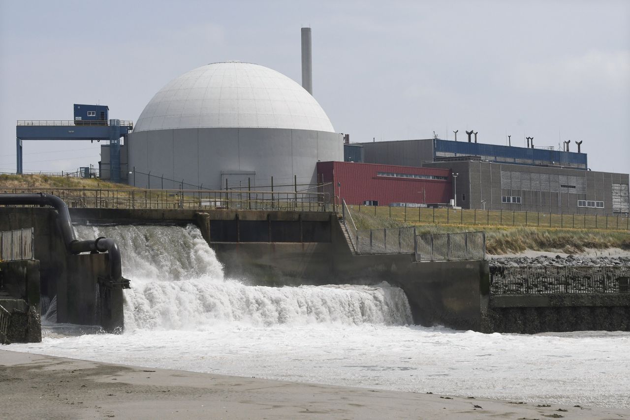 De kerncentrale van Borssele, de enige kerncentrale in Nederland die in bedrijf is.