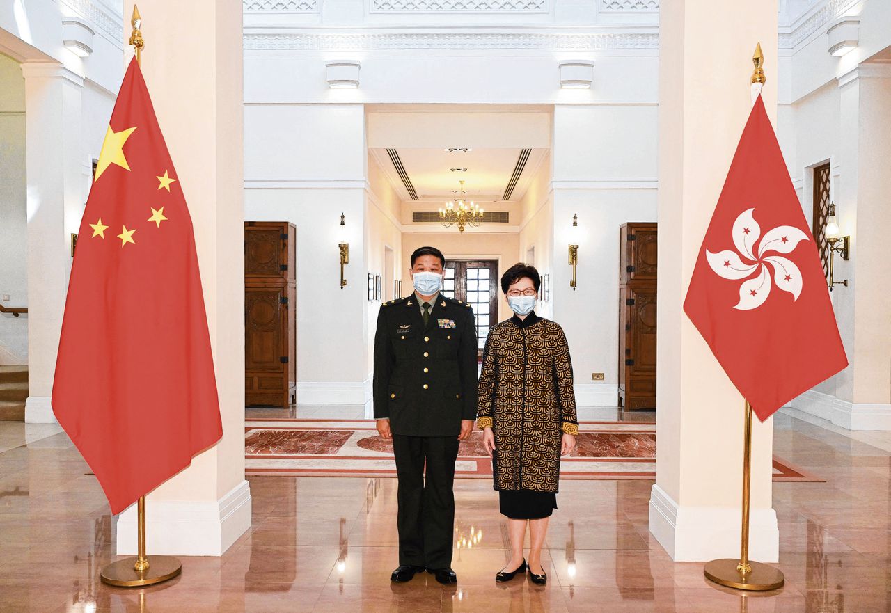 Beijing benoemt militaire hardliner voor Hongkong 