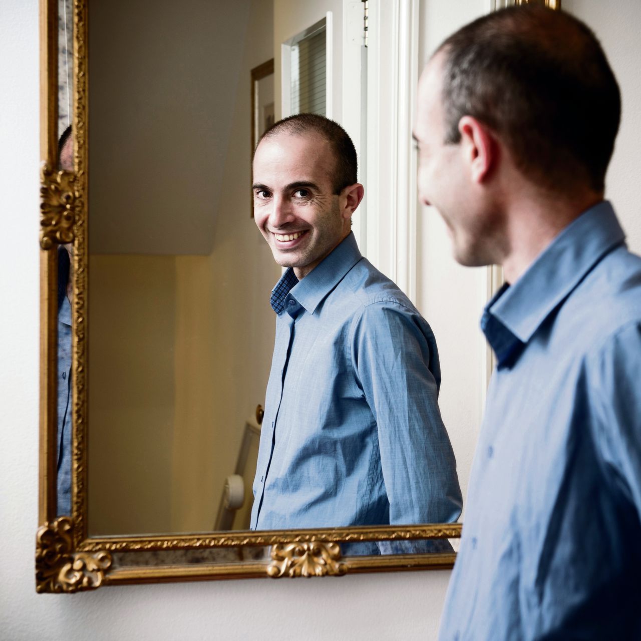 Historicus Yuval Harari, schrijver van het boek Sapiens. Foto Bram Budel