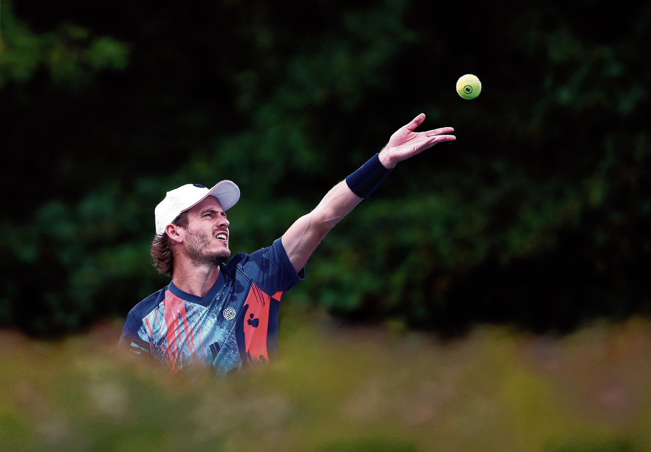 Britse database helpt tennisser Wesley Koolhof in het dubbelspel 